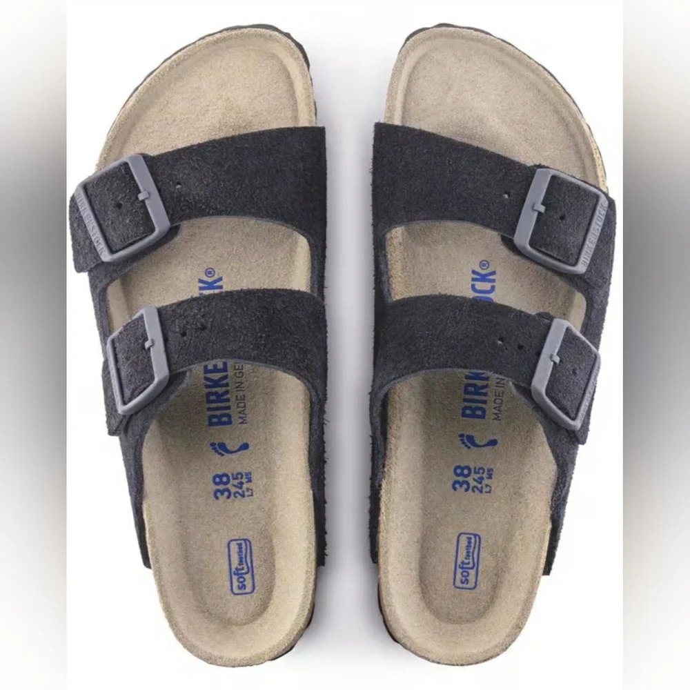 BIRKENSTOCK® Arizona Soft Footbed BS Midnight [1020732] | Regular/Wide | L11, M9 - Picture 3 of 5